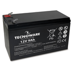 TECNOWARE Batteria tecnoware 12v 9.0ah faston 6,3mm long life 24 mesi garanzia eacpe12v09atwl