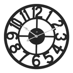 LOWELL Orologio da parete lowell 21551n justaminute nero