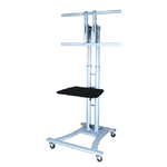 ROLINE/VALUE Staffa pavimento per tv 27-60 load 50kg 600x400 reg altezza - 17.99.1320-1