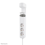 NEWSTAR Neomounts volt desk clamp socket with quick-charge - DS22-840WH6