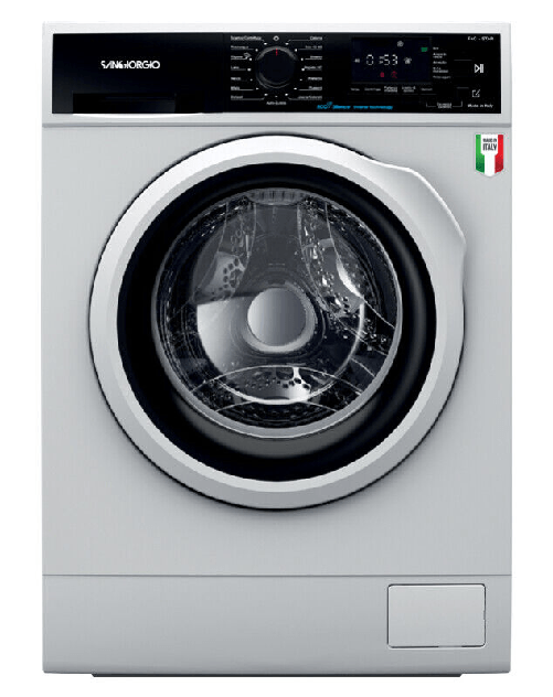 SANGIORGIO  San giorgio lavatrice 10 kg classe a profondità 59 cm centrifuga 1200 giri inverter vapore