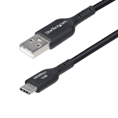 Startech.com cavo di ricarica usb-a a usb-c da 2m - cavetto di carica rapida usb-a a type-c da 3a