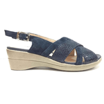 STONEFLY SCARPE SANDALO DONNA STONEFLY VANITY III 4 PR 106331 PELLE 100 BLU PE NEW