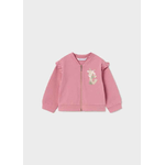 MAYORAL MAGLIA FELPA FELPE NEONATA MAYORAL 1409 COTONE ROSA ORIGINALE PE 2023