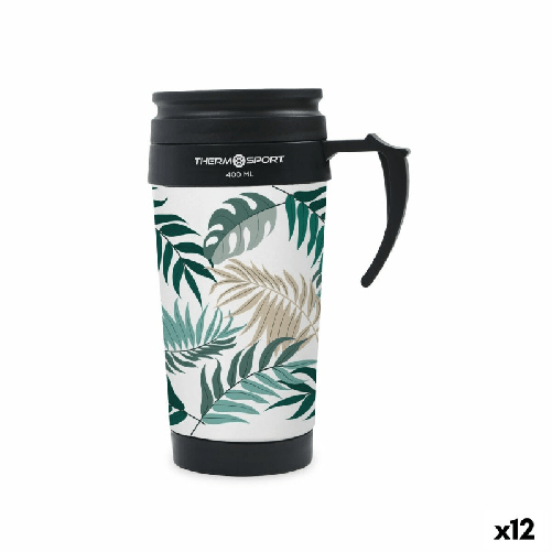 ThermoSport Tazza Thermos con Coperchio ThermoSport 400 ml 0,4 l (12 Unità)