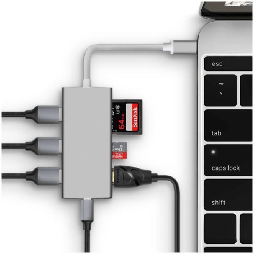 NILOX Hub 7in1 type c multiport - NLX-TC-7HUBML