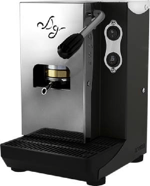 Aroma plus basic macchina da caff� cialde 44mm nero - 8052879790201