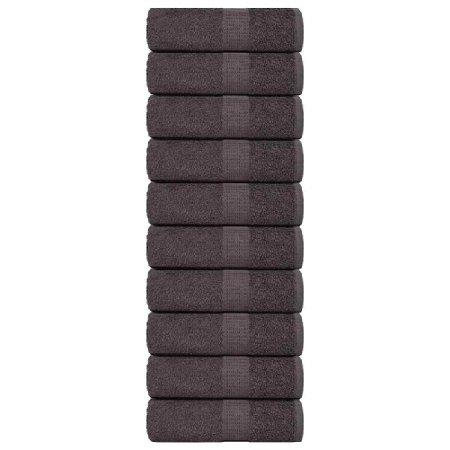 VidaXL Asciugamani per Sapone 10pz 30x30cm 360 g/m² 100% Cotone