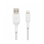 Belkin CAVO INTRECCIATO DA USB-A A LIGHTNING 3M - BIANCO