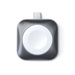 Satechi ST-TCMCAWM accessorio indossabile intelligente Base di ricarica Nero Argento Bianco Alluminio (Satechi USBC Mag