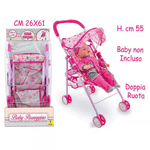 TEOREMA BABY PASSEGGINO METALLO 55CM