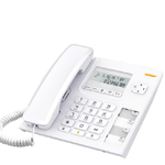 Telefono Alcatel Temporis 56 bianco con rubrica per kit