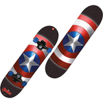 Mondo Toys Skateboard Capitan America cm 80 Ruote in Pvc