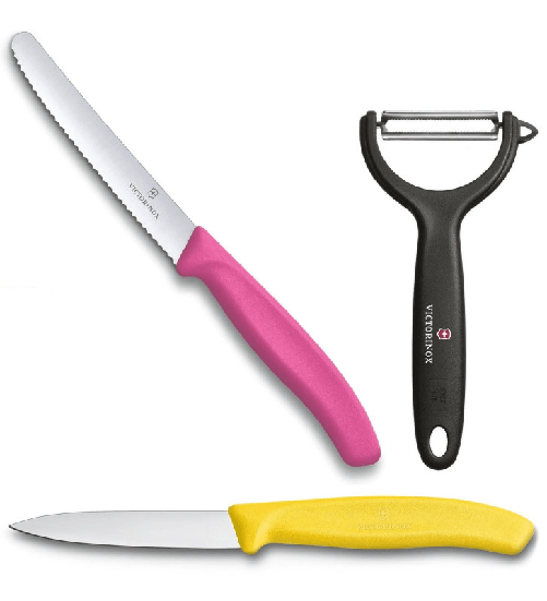 Victorinox Set 3 pezzi coltellini da cucina