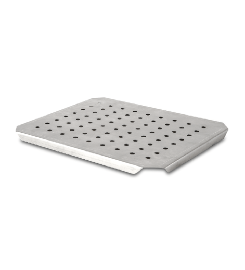 Pentole Agnelli Hobbit, falso fondo 1/1 forato per bacinelle gastronorm, acciaio inox