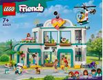 LEGO-Friends-42621-Ospedale-di-Heartlake-City-Giochi-Educativi-per-Bambini-di-7--con-Elicottero-Giocattolo-e-5-Mini-Bamboline