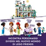 LEGO-Friends-42621-Ospedale-di-Heartlake-City-Giochi-Educativi-per-Bambini-di-7--con-Elicottero-Giocattolo-e-5-Mini-Bamboline