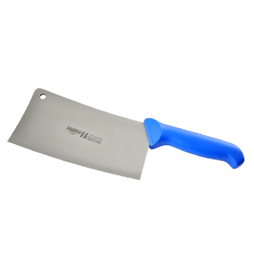 Svanera mannaretta cm 18 per ossa manico nylon blu