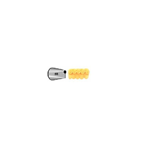 Decora Wilton, mini bocchetta onda 86
