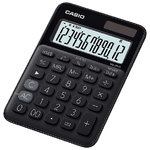 Casio MS-20UC-BK calcolatrice Desktop Calcolatrice di base Nero