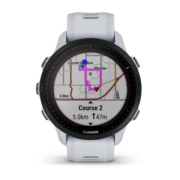 Garmin-Forerunner-955-33-cm--1.3---MIP-Bianco-GPS--satellitare-