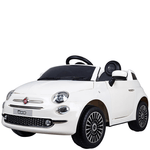 Auto elettrica per bambini Fiat 500 con telecomando.