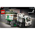 LEGO Technic 42167 Camion della Spazzatura Mack LR Electric, Veicolo Giocattolo Raccolta Rifiuti