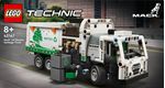 LEGO-Technic-42167-Camion-della-Spazzatura-Mack-LR-Electric-Veicolo-Giocattolo-Raccolta-Rifiuti-Gioco-per-Bambini-8--Anni