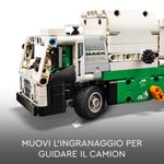 LEGO-Technic-42167-Camion-della-Spazzatura-Mack-LR-Electric-Veicolo-Giocattolo-Raccolta-Rifiuti-Gioco-per-Bambini-8--Anni