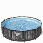 Piscina bambini rotonda Bestway Steel Pro Max 366x100 cm