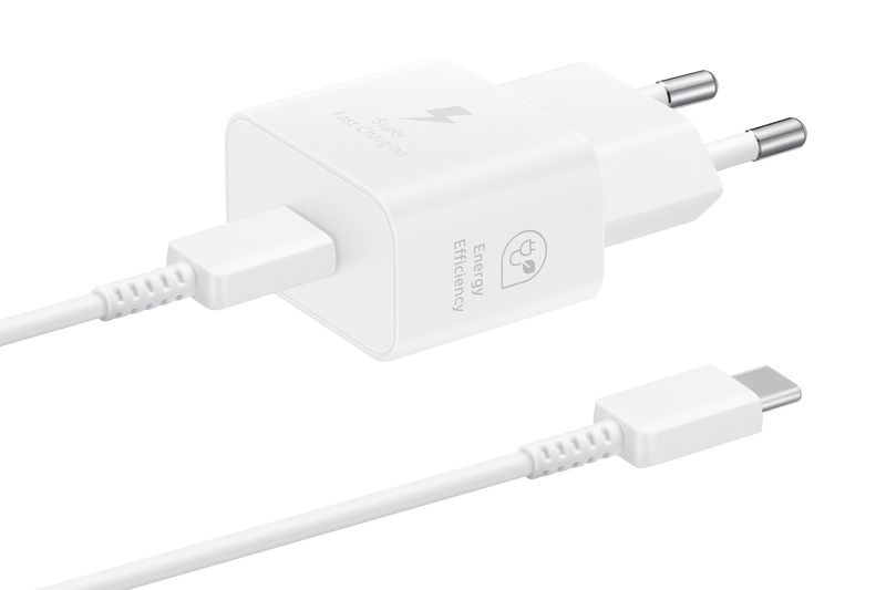 Samsung-Caricabatterie-Super-Fast-Charging-25W-con-Cavo-da-Usb-Type-c-a-Usb-Type-c