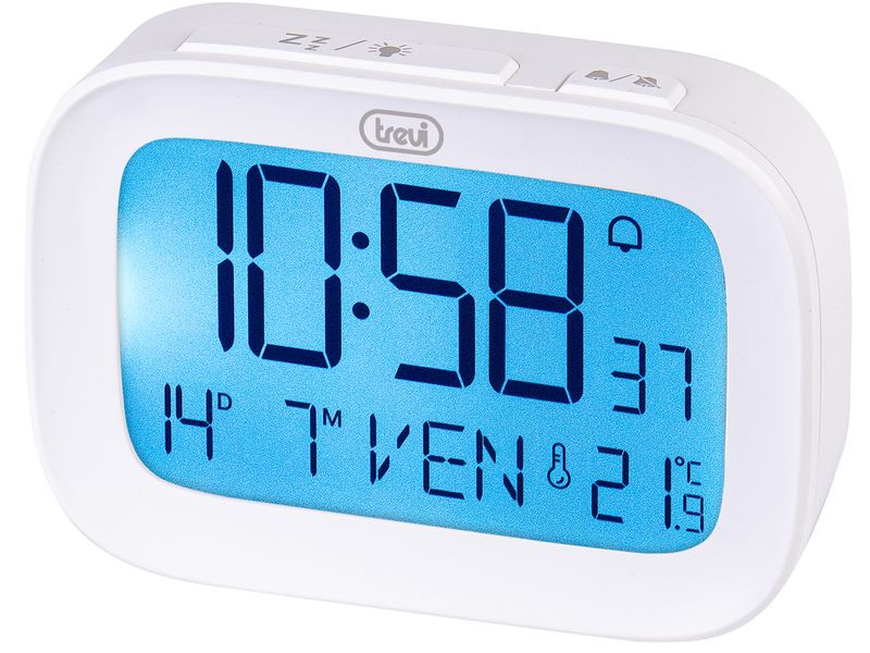 Trevi-SLD-3850-Orologio-digitale-Altro-Bianco