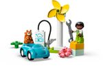 LEGO-DUPLO-Town-10985-Turbina-Eolica-e-Auto-Elettrica-Macchina-Giocattolo-Giochi-Educativi-per-Bambini-Set-Vita-Sostenibile