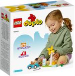 LEGO-DUPLO-Town-10985-Turbina-Eolica-e-Auto-Elettrica-Macchina-Giocattolo-Giochi-Educativi-per-Bambini-Set-Vita-Sostenibile