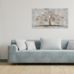 Lupia---Quadro-Moderno-Camera-da-letto-soggiorno-con-cornice-GIOVY-Bianca-Argento-TREE-MIX-60x110-cm-con-Glitter-tema-Albero-della-Vita
