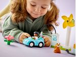 LEGO-DUPLO-Town-10985-Turbina-Eolica-e-Auto-Elettrica-Macchina-Giocattolo-Giochi-Educativi-per-Bambini-Set-Vita-Sostenibile