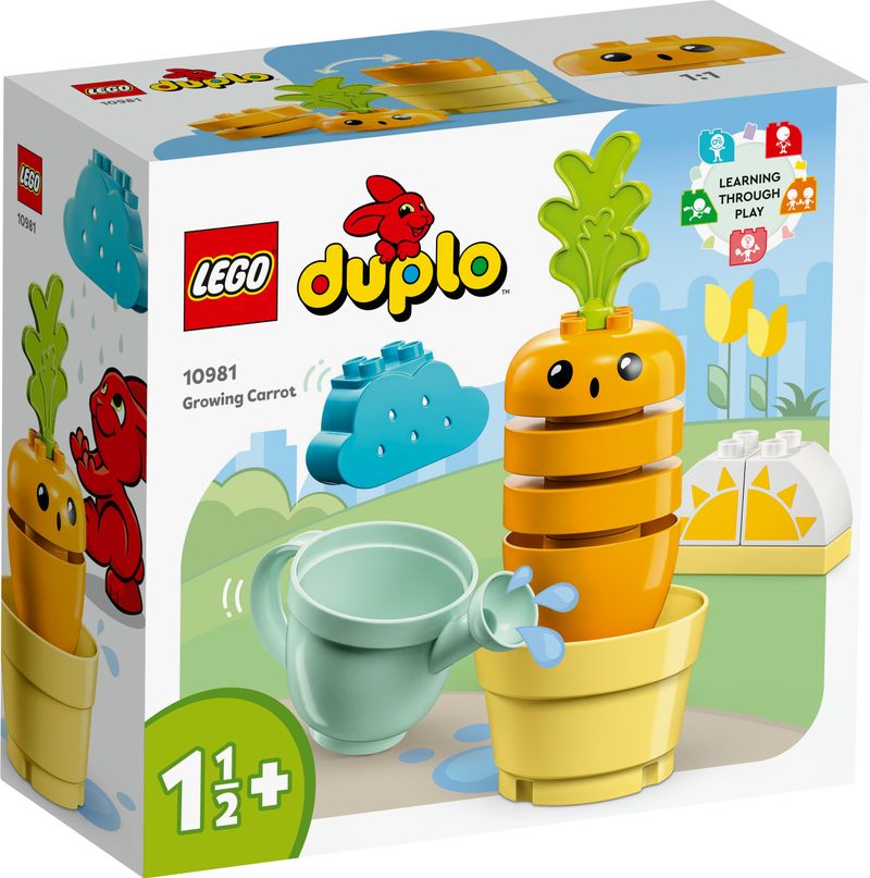 LEGO-DUPLO-My-First-10981-Una-Carota-che-Cresce-Gioco-Impilabile-Giochi-Educativi-per-Bambini-da-15-a-3-Anni