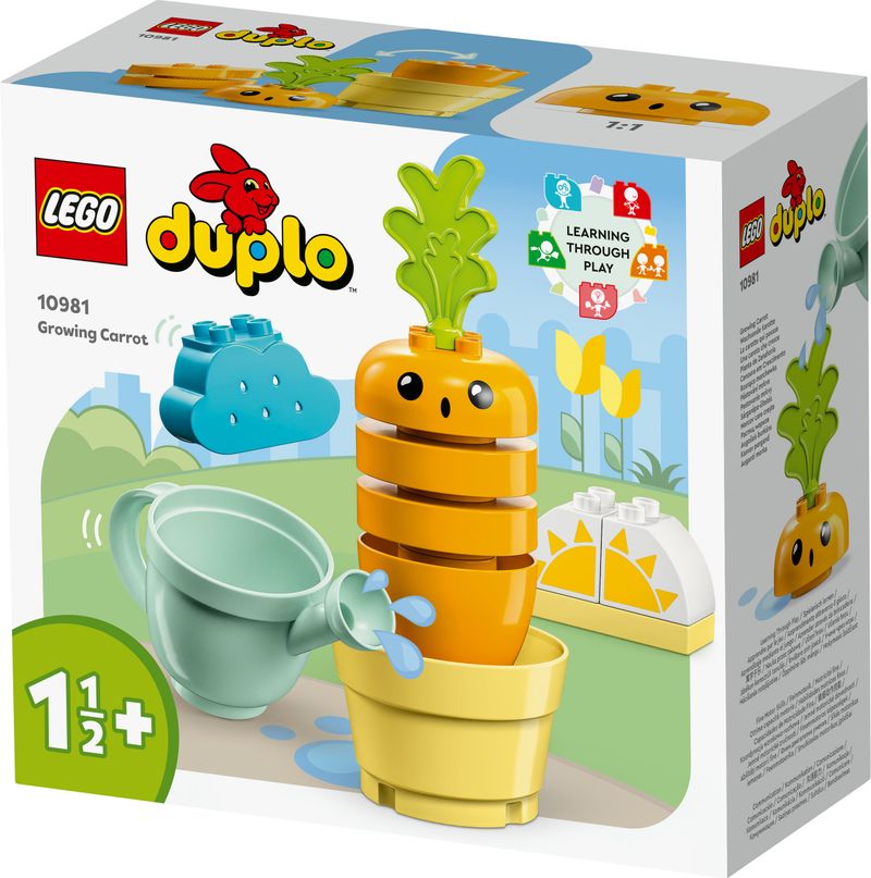 LEGO-DUPLO-My-First-10981-Una-Carota-che-Cresce-Gioco-Impilabile-Giochi-Educativi-per-Bambini-da-15-a-3-Anni