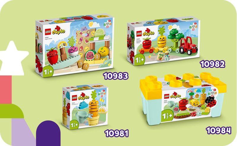 LEGO-DUPLO-My-First-10981-Una-Carota-che-Cresce-Gioco-Impilabile-Giochi-Educativi-per-Bambini-da-15-a-3-Anni