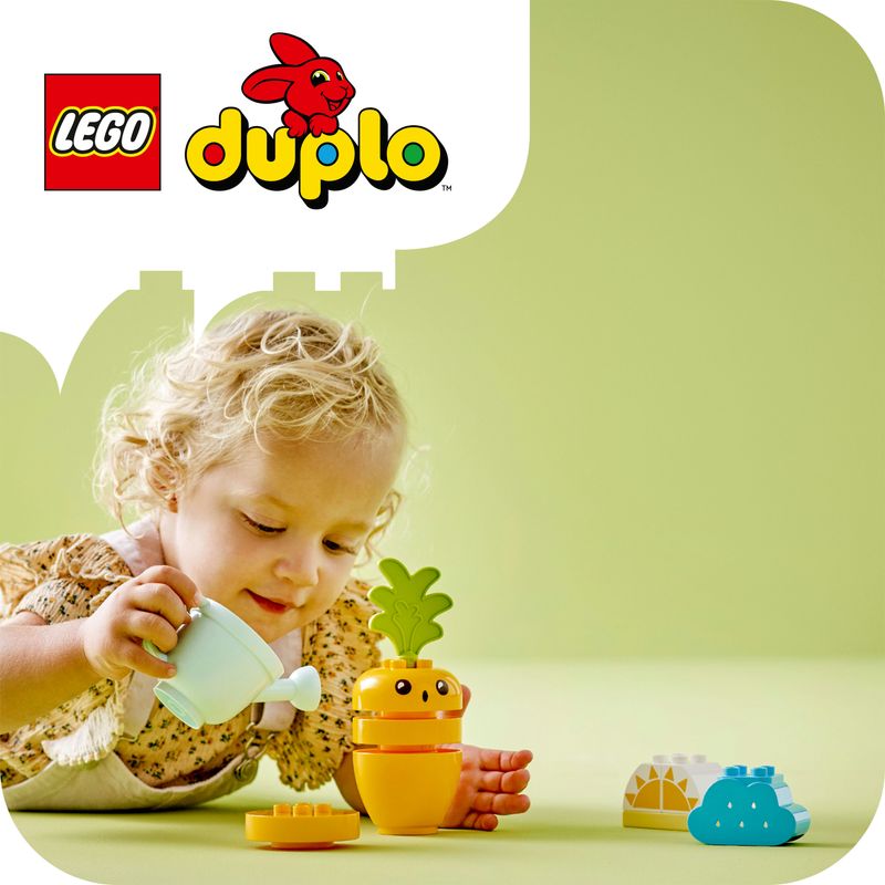 LEGO-DUPLO-My-First-10981-Una-Carota-che-Cresce-Gioco-Impilabile-Giochi-Educativi-per-Bambini-da-15-a-3-Anni