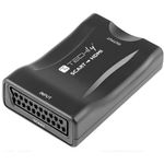 Techly 361926 Convertitore Compatto da Scart a HDMI Selezione 720p-1080p
