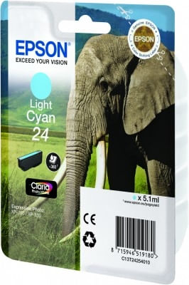 Epson-Elephant-Cartuccia-Ciano-chiaro