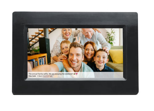 Denver-PFF-710BLACK-cornice-per-foto-digitali-Nero-178-cm--7--Touch-screen-Wi-Fi