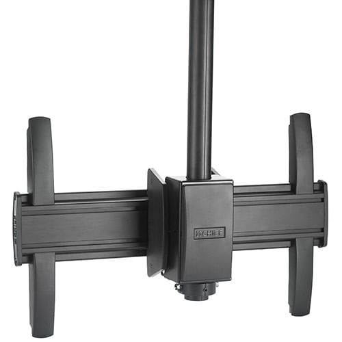 Nilox-Supporto-a-Soffitto-per-Tv-a-Schermo-Piatto-Nero