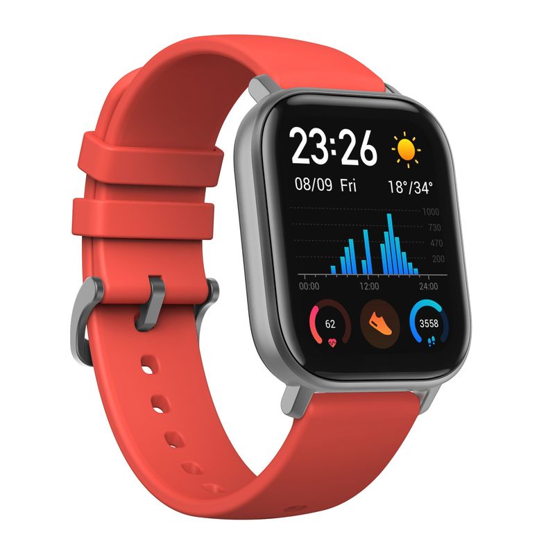 Amazfit-GTS-419-cm--1.65--AMOLED-Rosso-GPS--satellitare-
