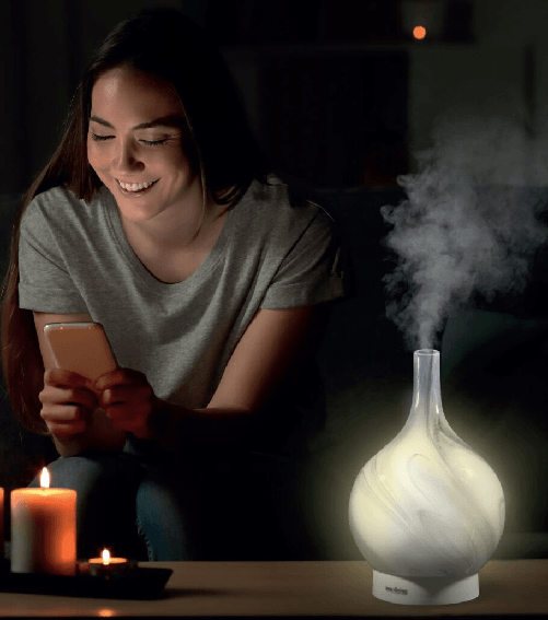 DIFFUSORE-D-AROMA-AD-ULTRASUONI-150ML---MARBLE--BIANCO-INN-773W-INNOLIVING-
