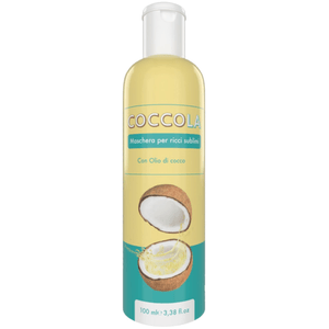 Maschera Capelli Nutriente con Effetto Ristrutturante e Anti-Crespo – Idrata, Protegge e Definisce i Ricci – Coccola 200ml AlohaLabs