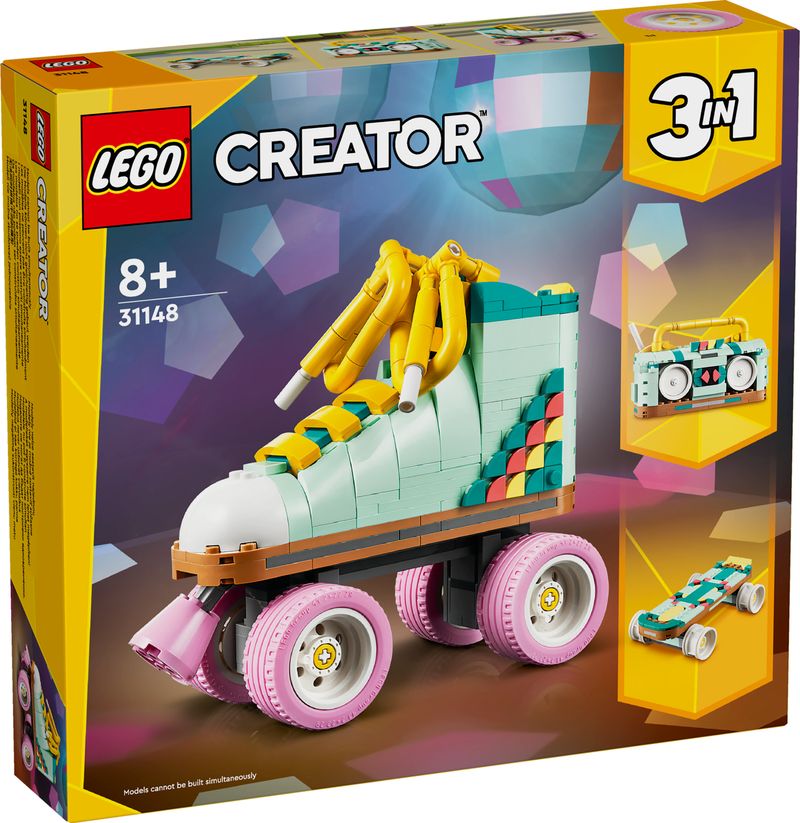 LEGO-Creator-31148-3in1-Pattino-a-Rotelle-Retro--Trasformabile-in-Mini-Skateboard-o-Radio-Giocattolo-Giochi-per-Bambini-8-