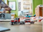 LEGO-Creator-31146-3in1-Autocarro-con-Elicottero-Giochi-per-Bambini-7--Anni-Ricostruibile-in-Aereo-e-Cisterna-o-Auto-e-SUV