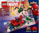 LEGO-Marvel-76275-Inseguimento-Sulla-Moto--Spider-Man-vs.-Doc-Ock-Motocicletta-Giocattolo-Spara-Ragnatele-per-Bambini-6--Anni